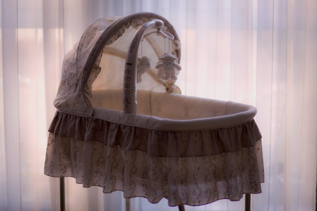 Photo Baby crib